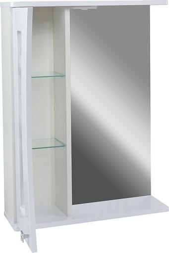 Зеркало-шкаф Селена 60 DORATIZ 2711.140, белый со стеклом фото 3