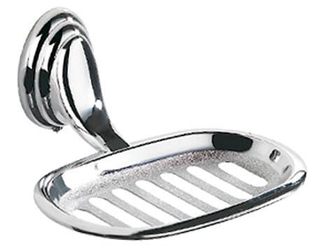 Мыльница решетка G-teq металл хром 140х130х60 мм фото 1