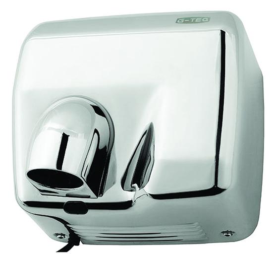 Сушилка для рук G-teq 8843 MC, 2300 Вт, 2,3 кВт, металл хром фото 1