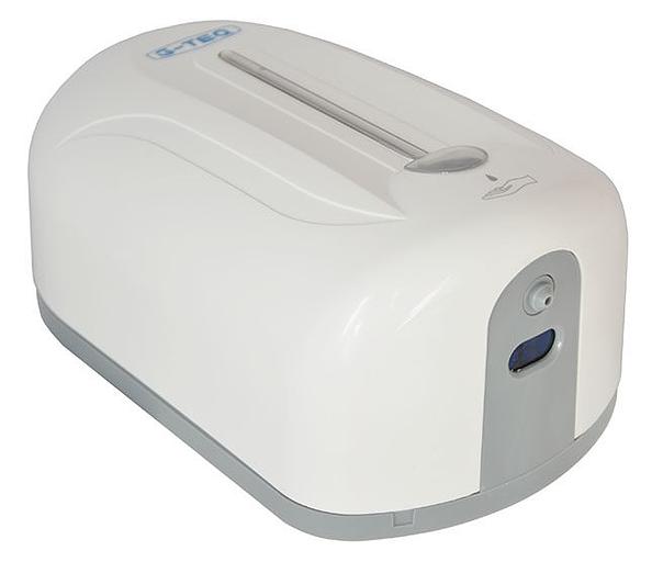 Дозатор для жидкого мыла автоматический G-teq 8639 Auto 1100 мл, 1,1 л, пластик белый, ключ фото 4