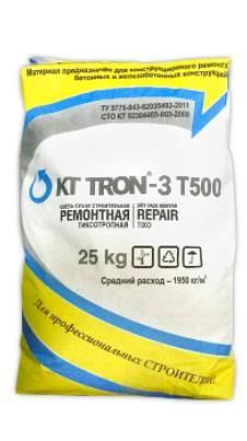 КТ Трон 3 Т500 Тиксотропный состав для ремонта высокопрочных конструкций фото 1