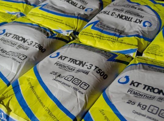 КТ Трон 3 Т500 Тиксотропный состав для ремонта высокопрочных конструкций фото 2