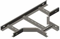 Секция тройниковая НЛТ 300х100 (цинк) фото 1