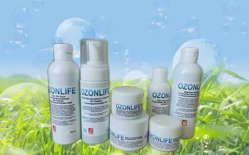 Гель для душа восстанавливающий для борьбы с несовершенствами «OZONLIFE» 200 мл фото 2