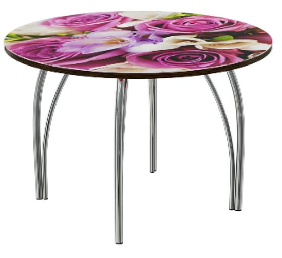 Стол круглый с фотопечатью ОПТ фото 1