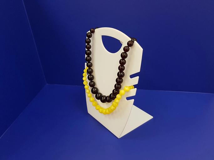 Подставка из оргстекла для колье, кулона, бус. фото 4