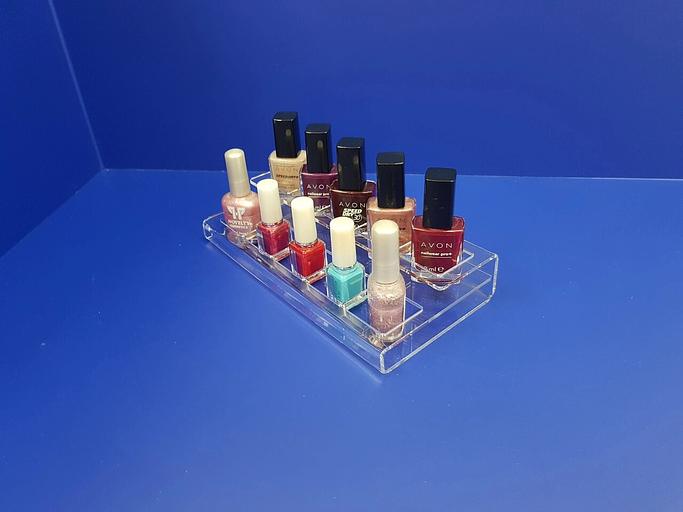 Горка для лака для ногтей 2 яруса 10 лаков фото 2