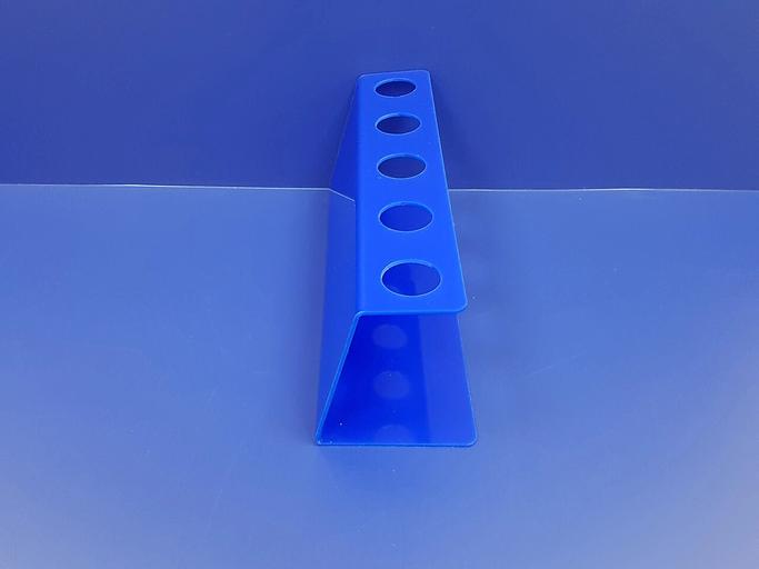 Подставка для пяти рожков мороженого (синяя). фото 3