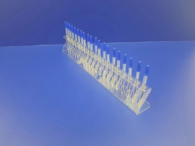 Подставка для ручек карандашей кистей 20 секции ( Z-образные) фото 3