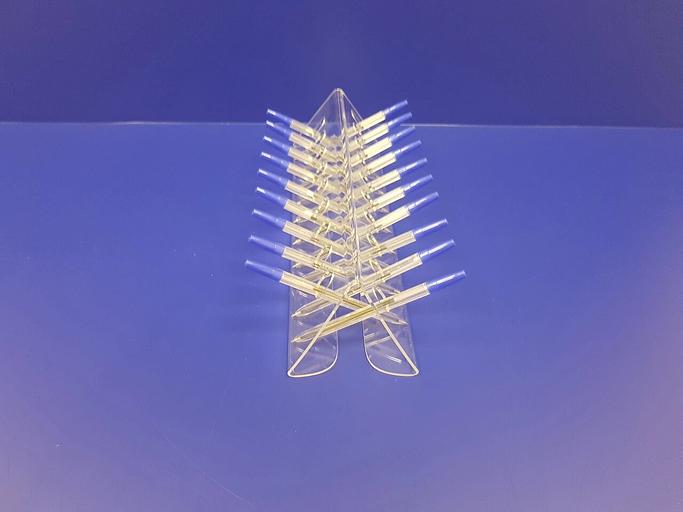 Подставка для ручек карандашей кистей 19 секции.(домик) фото 3