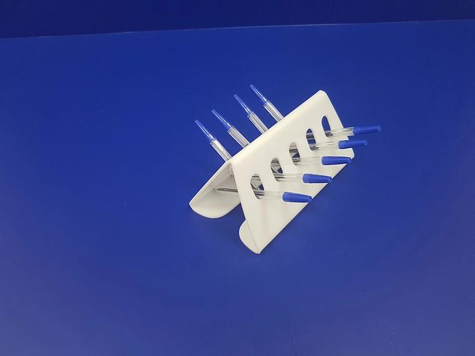 Подставка для ручек карандашей кистей 9 секции.(домик цвет зеленый) фото 1