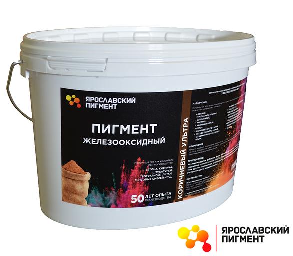 Коричневый железооксидный пигмент «Ультра» фото 6