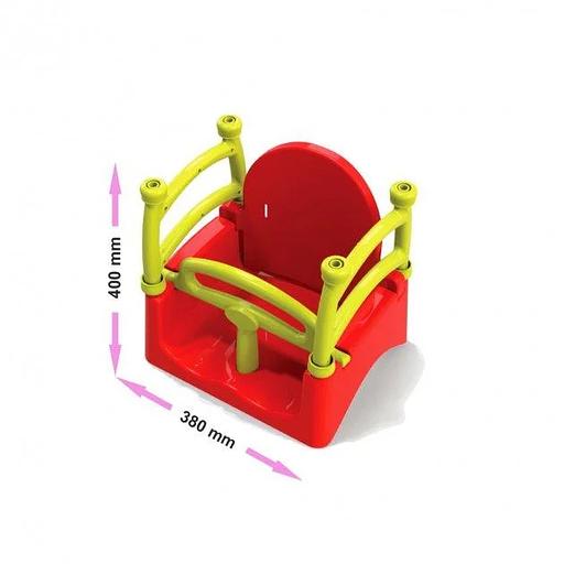 Игрушка для детей «Качеля» 3 в 1 (33х40х38) красная ОПТ фото 1