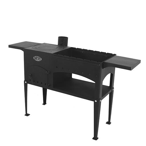 Мангал Дачный Комфорт с полками опт фото 1