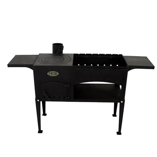 Мангал Дачный Комфорт с полками опт фото 2