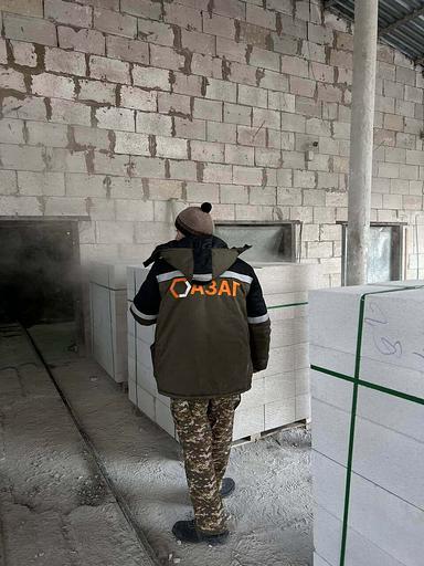 Автоклавный газоблок Б1 600х100х300 фото 4