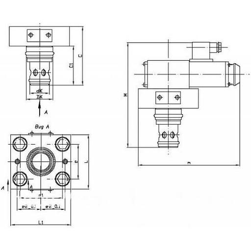 Гидроуправляемый клапан КГВ32.000 фото 4