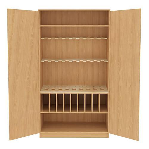 MH 1043. Пирамида для десятки АКМ 1100х530/380х1960 для школ ОПТ фото 1