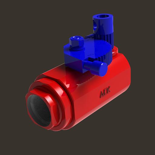 Кран шаровый АСК 25.70.000-01 фото 1