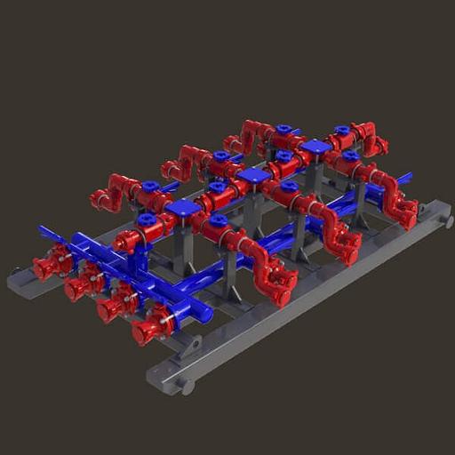 Блок манифольда АСК БМ-70.00.000-15А фото 1
