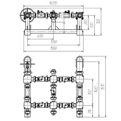 Блок манифольда АСК БМ-70.00.000А фото 2