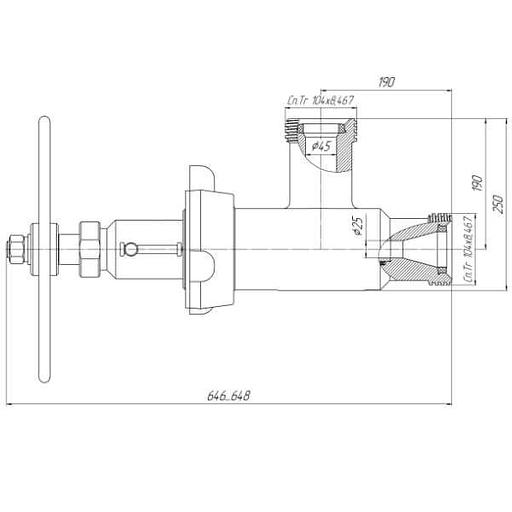 Дроссель регулируемый АСК ДР-50.70.000А фото 2