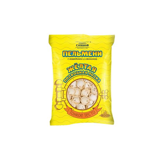 Пельмени «Желтая подводная лодка» с говядиной и свининой, 900 г ОПТ фото 1