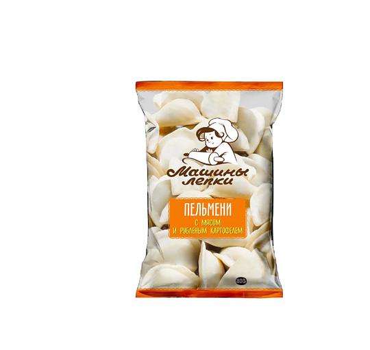 Пельмени «Машины лепки» с мясом и рубленым картофелем, 800 г ОПТ фото 1