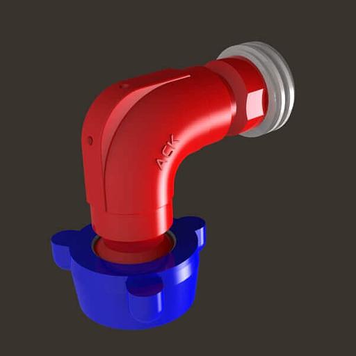 Угольник в сборе АСК УГ-50.40.000 фото 1