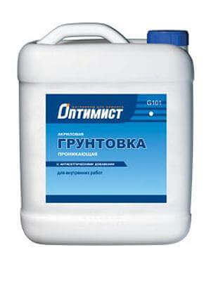 Грунтовка «Оптимист» 10 л опт фото 1