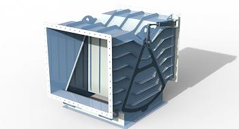 Перекидной клапан на 2 направления большого размера ОПТ фото 1