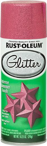 Покрытие-глиттер SPECIALTY GLITTER сверкающее (цвет пурпурный), спрей 0,29кг фото 1