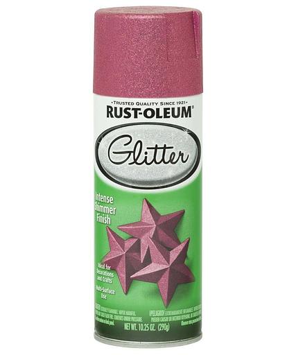 Покрытие-глиттер SPECIALTY GLITTER сверкающее (цвет ярко-розовый), спрей 0,29кг фото 1