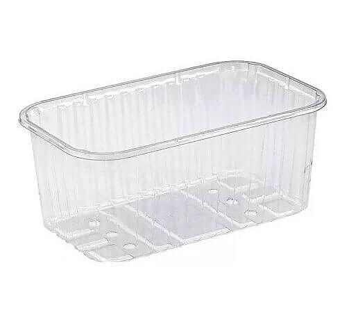 Лоток с перфорацией для ягод 0,8 л, опт фото 1