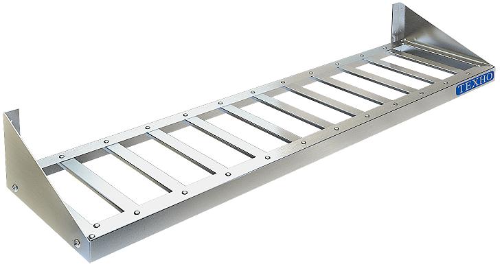 Полка кухонная косынка решетчатая для профессиональной кухни ПН-211/704 (700x400x145 мм) фото 1