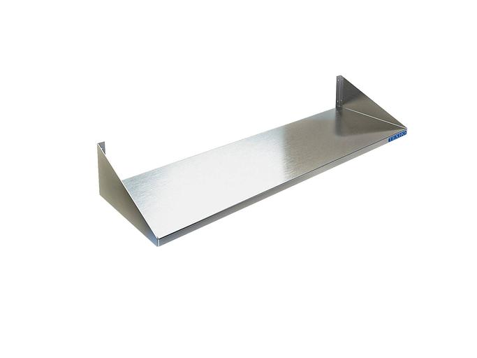 Полка для кухни навесная косынка перфорированная нейтральная ПН-611/2000 (2000x300x145 мм) фото 1