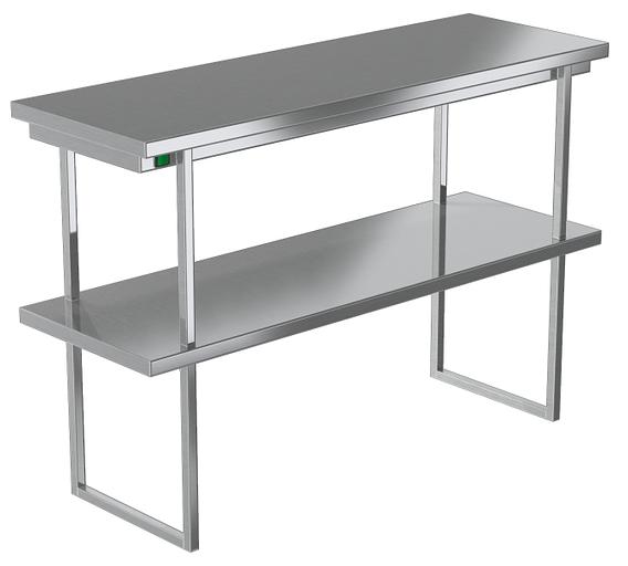 Тепловая полка комбинированная настольная для раздачи ПН-821/1904ТК (1900x400x800 мм) фото 1