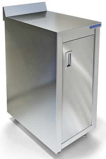 Стол-тумба с бортом задняя стенка оцинкованная сталь СПС-934/600 (600x600x850 мм) фото 1