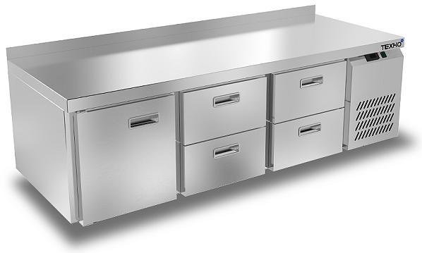 Охлаждаемый стол под тепловое оборудование боковой агрегат борт СПБ/Т-222/14-1807 (1835x700x620 мм) фото 1