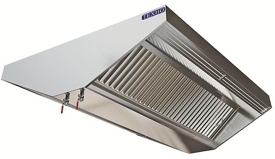 Зонт вентиляционный центральный приточно-вытяжной для общепита МВО-1,6МС-2,6Ц (1600x2600x400 мм) фото 1