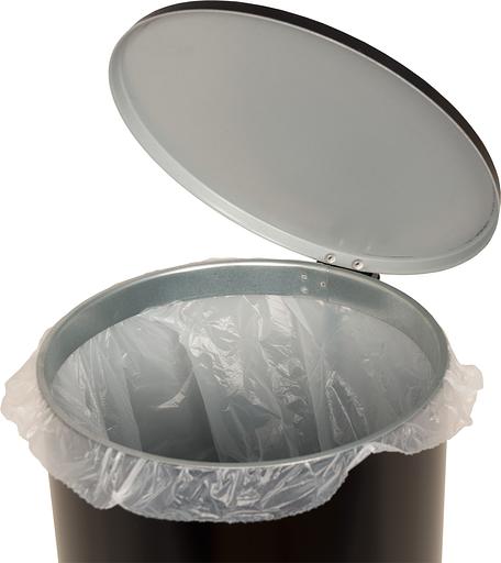 Урна с педалью черный 20 литров фото 2