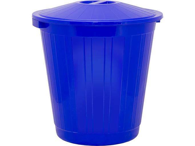 Бак с крышкой (70 л) синий фото 1