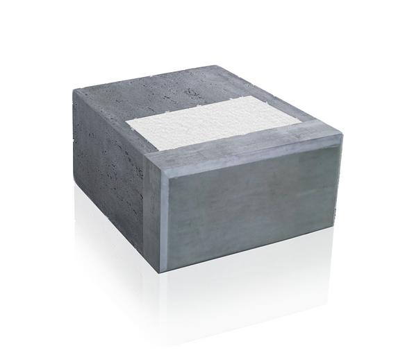 Термоблок рядовой фактурованный «гладкая фаска» 200х296х390 мм фото 1