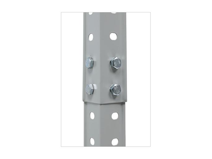 Стеллаж лёгкий ES 75KD/75X30/3 оцинкованный-ПТ ОПТ фото 6