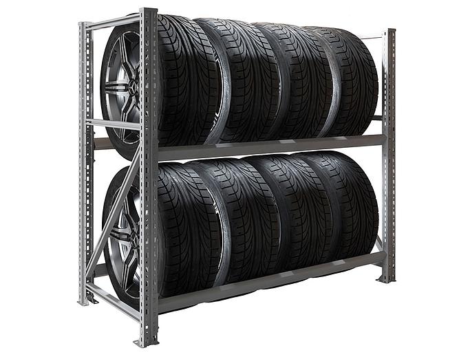 Стеллаж для хранения шин MS PRO 1200/1353X606-ПТ ОПТ фото 1