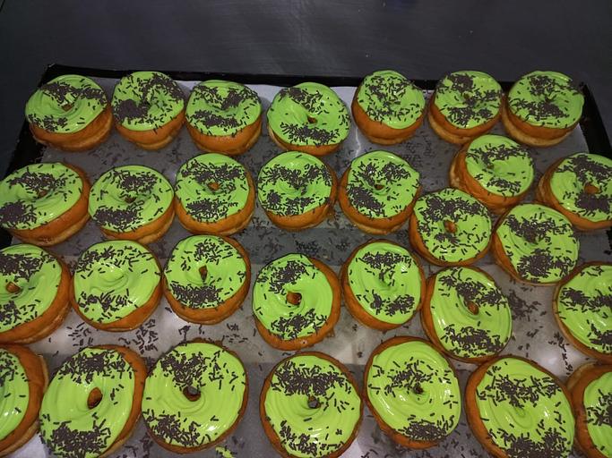 О Донат зеленое яблоко Опт фото 1