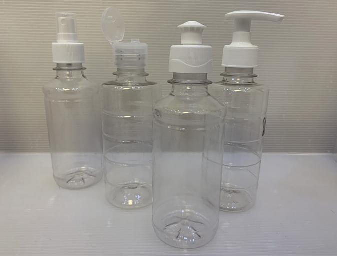 Флаконы для антисептика 250 мл с пуш-пул крышкой, Опт фото 1