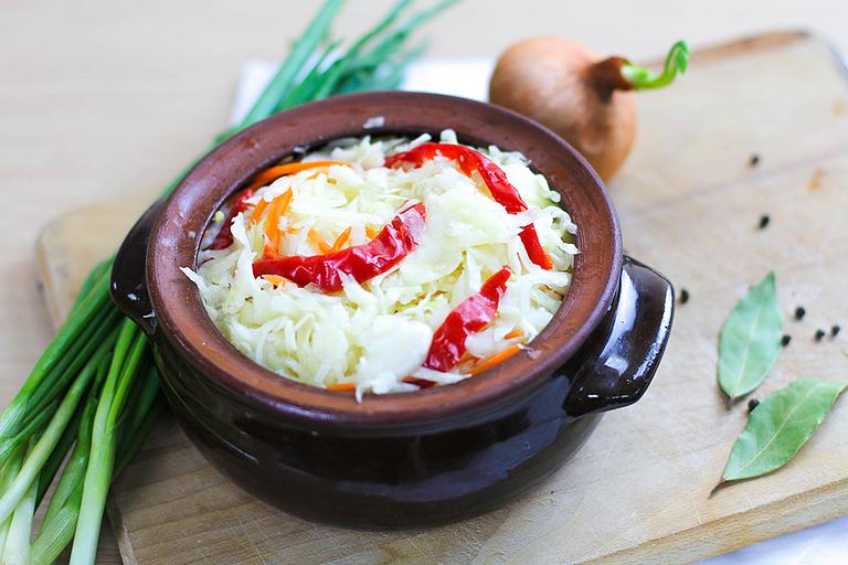 Капуста квашеная с болгарским перцем ОПТ фото 2