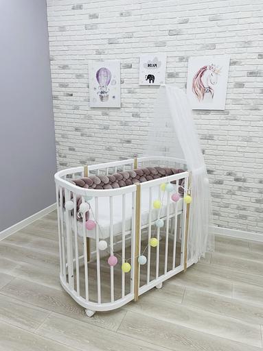 Детская кроватка для новорожденных LEO фото 3