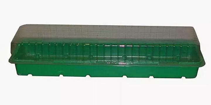 Набор мини-теплица «Тerra Husk» для выращивания рассады 30 ячеек ОПТ фото 4